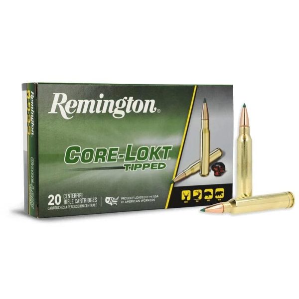 Remington core-lokt tipped rifle ammunition. 300 win mag 180gr pt 2980 fps 20/ct