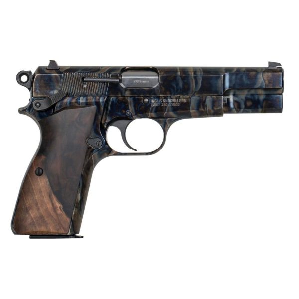Sds imports inglis gp-35 handgun 9mm luger 15rd magazines (2) 4. 7" barrel case hardened