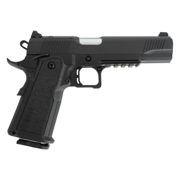 Sds imports tisas 1911 duty b9r ds handgun 9mm luger 17rd magazines (2) 5" barrel black optics ready