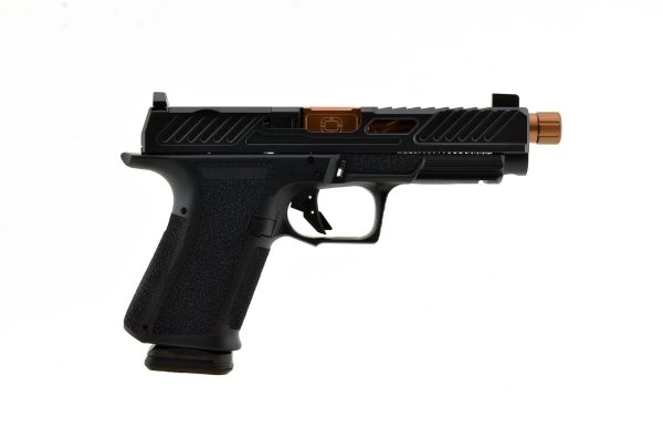 Shadow systems optics ready mr920l handgun 9mm luger 15rd magazine 5" threaded bronze barrel black elite slide