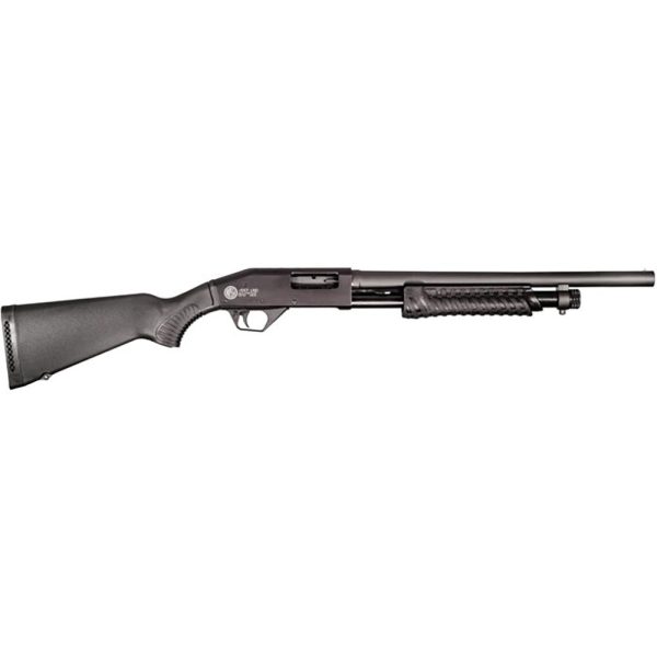 Rossi st12 pump action shotgun 12 ga 3" chamber 4/rd 18. 5" barrel black