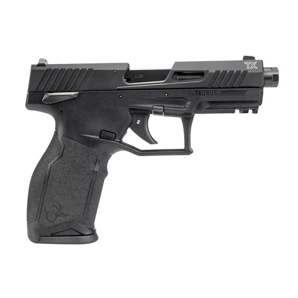 Taurus tx22 handgun. 22 lr 16&22rd magazines 4. 6" threaded barrel black slide/black frame