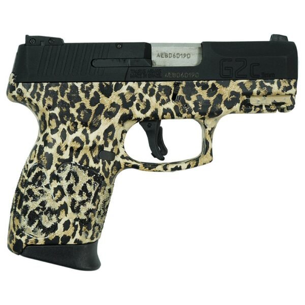 Taurus "leopard print " g2c handgun 9mm luger 12rd magazine(2) 3. 2" barrel