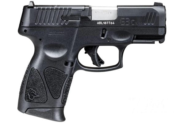 Taurus mass compliant g3c t. O. R. O. Handgun 9mm luger 10rd magazines 3. 2" barrel optic ready black finish