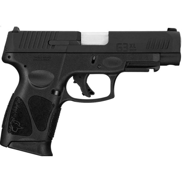 Taurus g3xl handgun 9mm luger 10rd magazines (2) 4" barrel black manual safety ma compliant