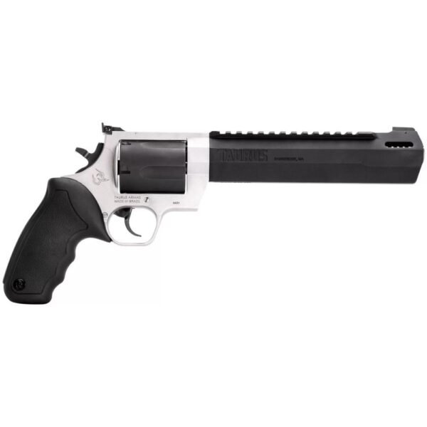 Taurus raging hunter handgun 460 s&w magnum 5 round capacity 8. 37" barrel two tone black grip