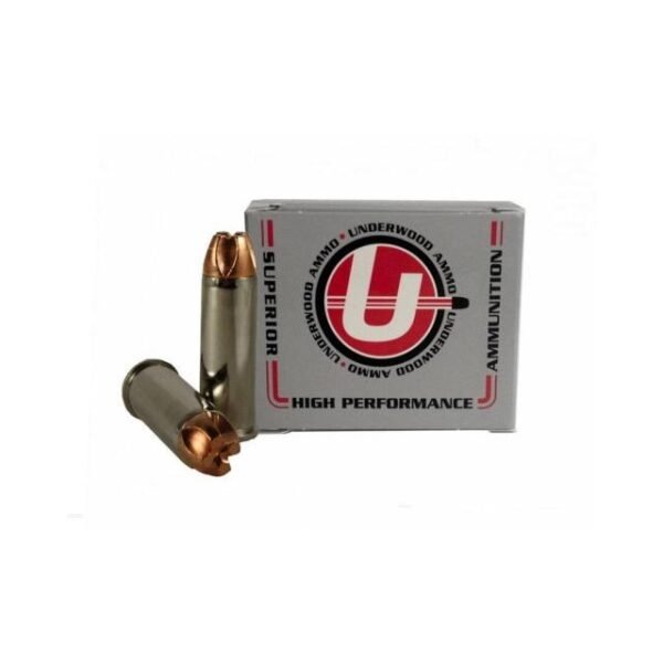 Underwood ammo xtreme penetrator handgun ammuniton 44 rem mag 220gr sc 1530 fps 20/ct