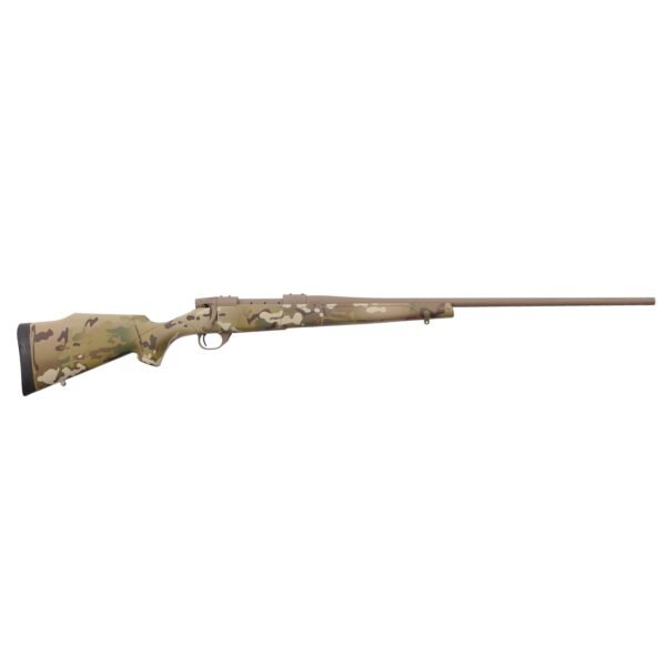 Weatherby vanguard multicam rifle. 300 wby mag 3rd capacity 26" fde barrel camo stock