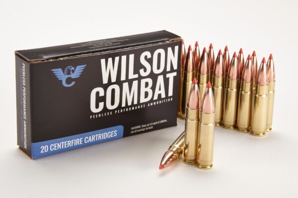 Wilson combat rifle ammunition 300 blackout | 110gr hornady v-max 2350 fps 20/box