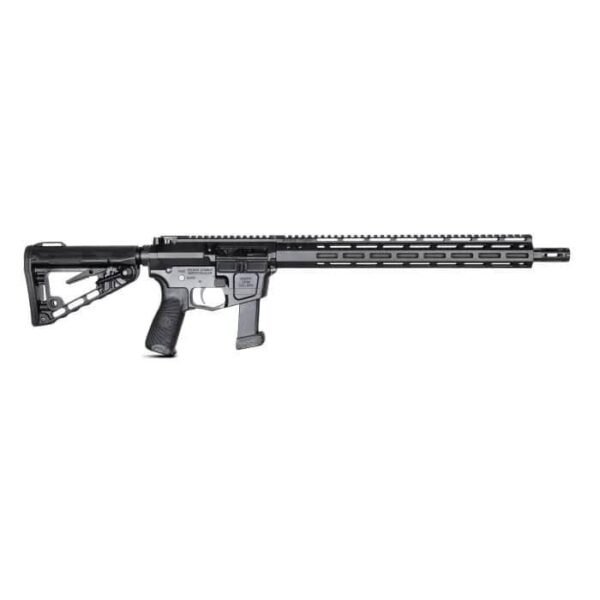 Wilson combat ar9 carbine rifle 9mm luger 17rd glock magazine 16" barrel black armor-tuff glock receiver