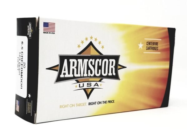 Armscor rifle ammunition 6. 5 creedmoor 123 gr hpbt 2750 fps 20/ct