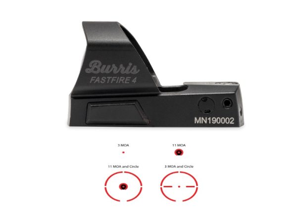 Burris optics fastfire iv multi-reticle