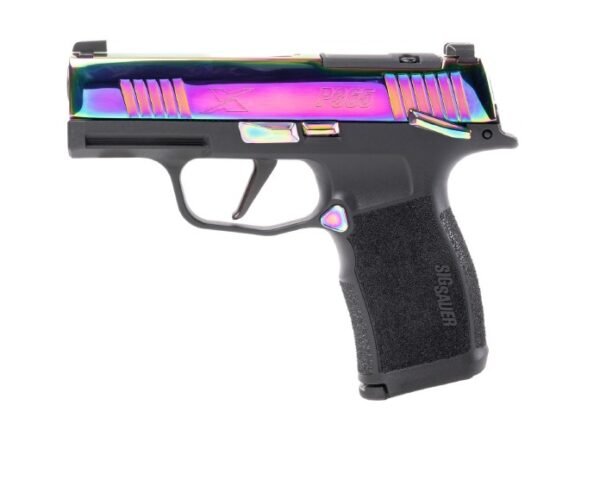 Sig sauer p365x 9mm rainbow ti 12+1 ns