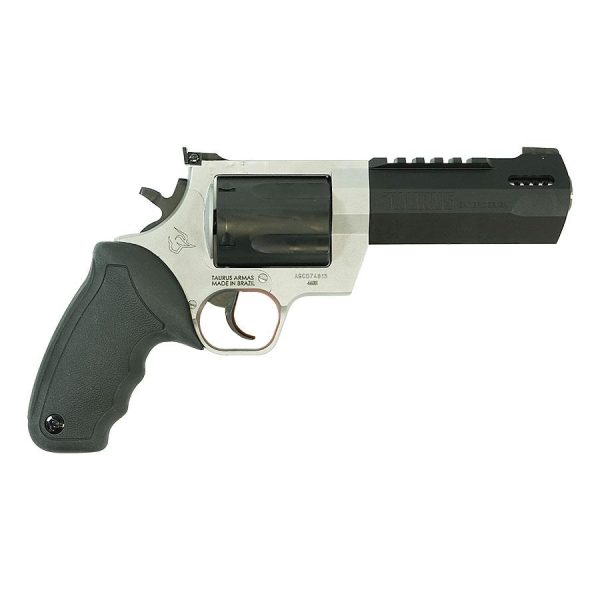 Taurus raging hunter handgun 460 s&w magnum two tone 5 round capacity 5. 12" barrel black grip