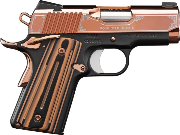 Kimber rose gold ultra ii 45acp 3"