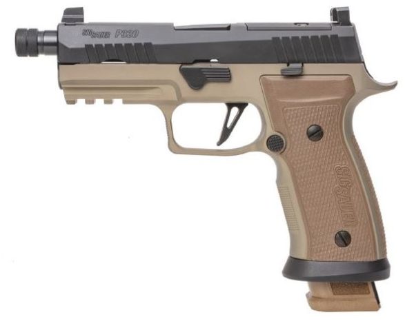 Sig sauer p320 axg combat 9mm tb ns 21+1