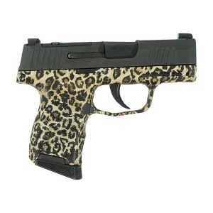Sig sauer p365 leopard print optic ready handgun 9mm luger 10rd magazines(2) 3. 1" barrel x-ray 3 sights