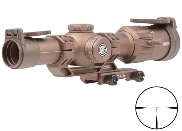 Sig sauer tango msr 1-10x26 34mm coyote