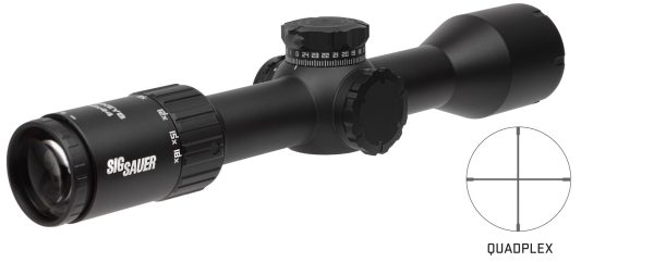 Sig sauer whiskey6 3-18x44 30mm qdplex