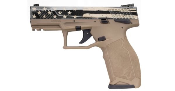 Taurus tx22 22lr fde 4" 10+1 flag tb#