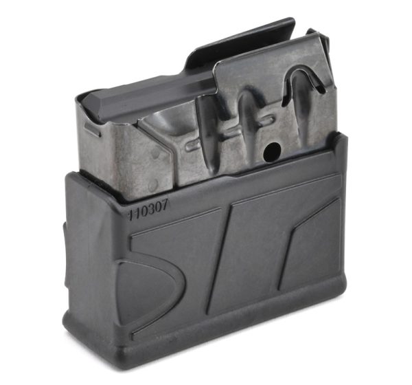 A black and silver gun magazine with visible numbers, suitable for firearms use, related to guns and ammo in casey, iowa.