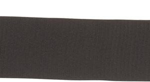 Black firearm gun case sock with drawstring, suitable for rifles or shotguns, featured on an isolated white background.