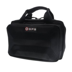 Black GPS tactical bag for firearms and ammo.