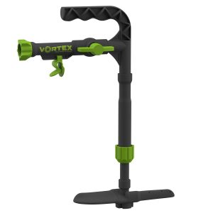 Black and green Vortex wild game cleaner with ergonomic handle and adjustable components.