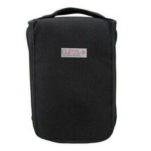 Black GPS gun and ammo bag with a carry handle, displayed against a white background.