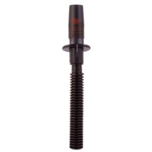 Black Primos hunting call with coiled black tubing and dark red logo, suitable for firearms and ammo enthusiasts in Iowa.