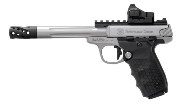 Smith and wesson sw22 victory tgt 22lr 6" optic