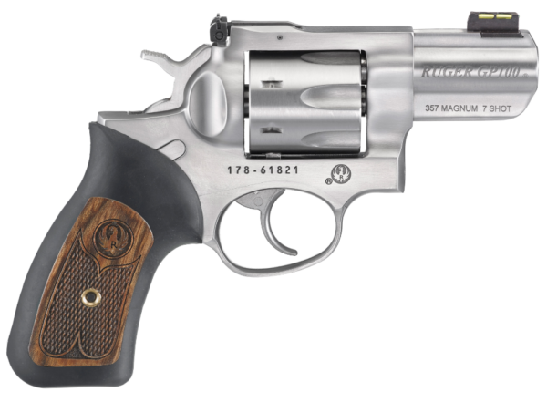 Ruger gp100 357mag 2. 5" ss 7shot as