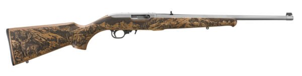 Ruger 10/22 mule deer 22lr ss/wd