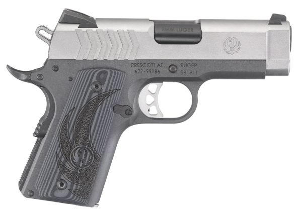 Ruger sr1911 9mm ss/alum 3. 6" 8+1