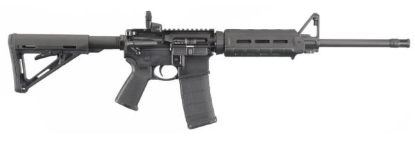 Ruger ar-556 moe 5. 56mm blk 16" 30rd