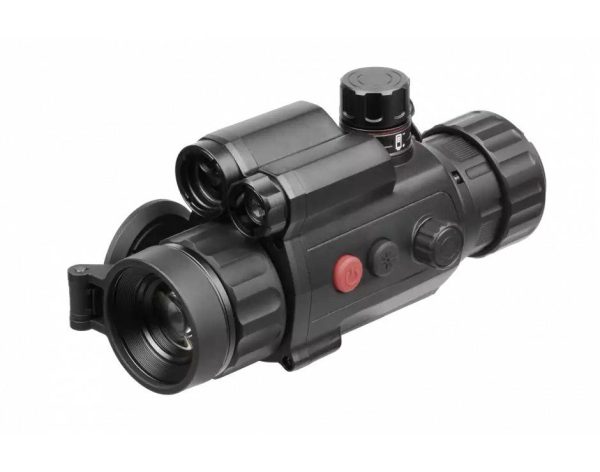 Agm neith lrf dc32-4mp digital day & night vision clip-on with laser rangefinder