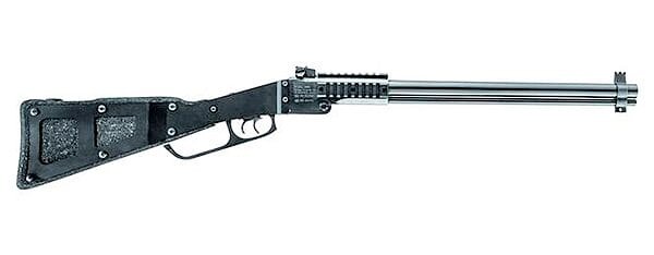 M6 combo folding shotgun/rifle w x-caliber adapters 12ga/22lr blued 18. 5