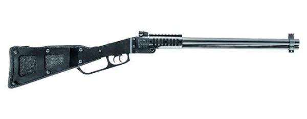 M6 combo folding shotgun/rifle w x-caliber adapters 12ga/22wmr blued 18. 5