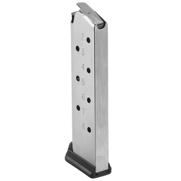Ruger handgun magazine for sr1911. 45 acp 8rds stainless steel