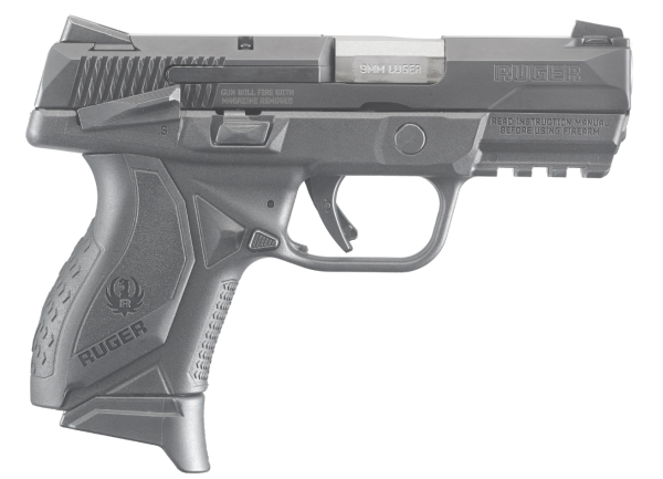 Ruger amer cmpct 9mm 3. 55" 17+1 sfty