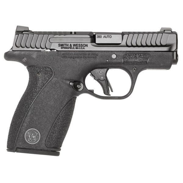 Smith & wesson m&p bodyguard 2. 0 handgun. 380 auto 10rd (1) & 12rd (1) magazines 2. 75" barrel black no thumb safety