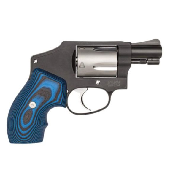 S&w exclusive performance center 442 handgun. 38 spl(+p) 5rd capacity 1. 88" barrel pc tuned blue/black vz grips