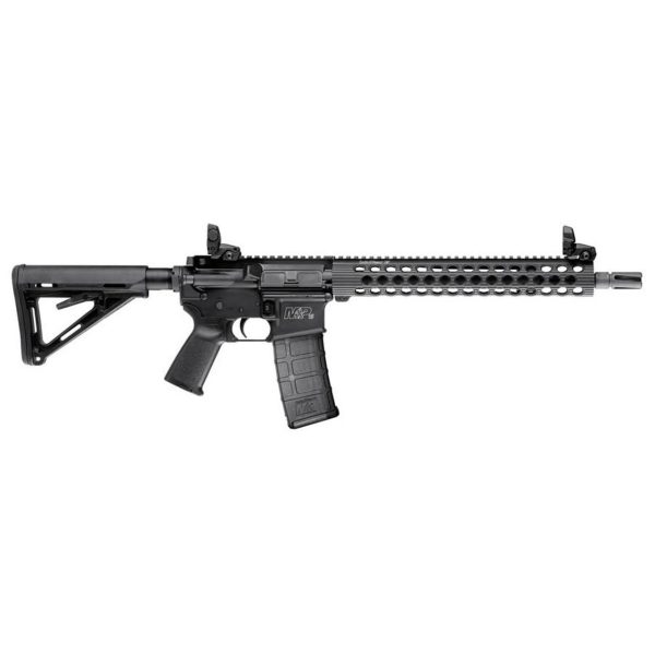 S&w m&p 15 ts rifle 5. 56mm 30rd magazine 16" barrel vortex flash hinder used
