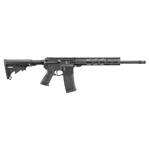 Ruger ar-556 5. 56mm nato 30rd magazine 16. 10? Barrel black