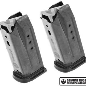 Ruger security-9 compact magazine 9mm black oxide steel 10/rd 2/pk