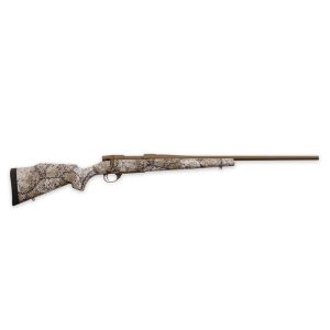 Weatherby vanguard badlands rifle. 30-06 sprg 5rd capacity 22" burnt bronze threaded barrel approach camo stock