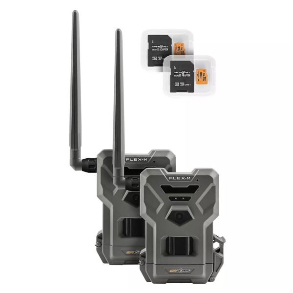 Spypoint flex-m cellular trail camera - twin pack