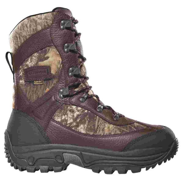 Lacrosse hunt pac extreme hunting boots - 10" 2000g mossy oak break-up size 10