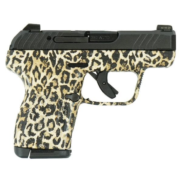 Ruger lcp 380 max custom blue leopard handgun. 380 auto 10rd magazine 2. 75" barrel