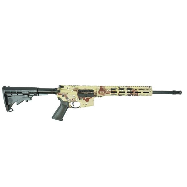 Ruger chocolate chip camo ar-556 5. 56mm nato 30rd magazine 16. 10? Barrel